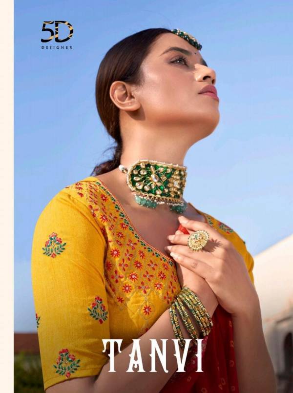 TANVI Festive Wear Designer Heavy Latest Saree Collection